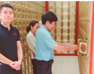 gửi cốt, đăng ký vị trí sanh phần.